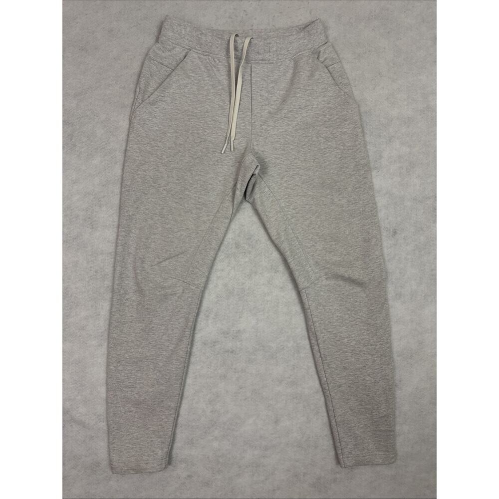 Lululemon City Sweat Jogger Mens Medium Gray Tapered Athletic French Terry Pants